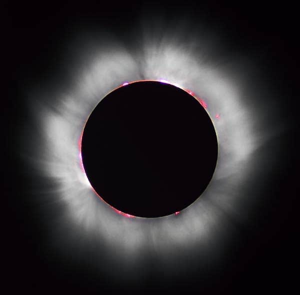 total solar eclipse, Oregon, August 21st 2017